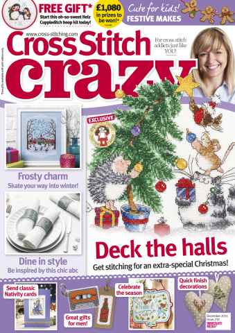 Cross Stitch Crazy issue December 2015