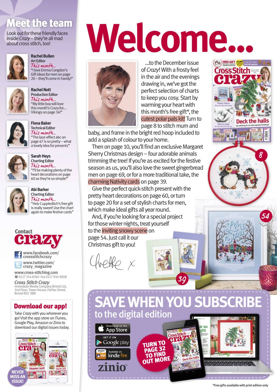 Cross Stitch Crazy Preview Pages