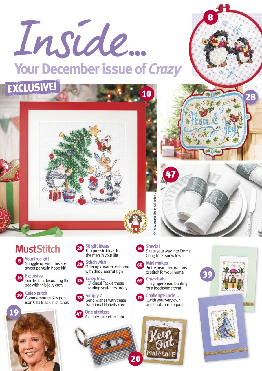 Cross Stitch Crazy Preview Pages