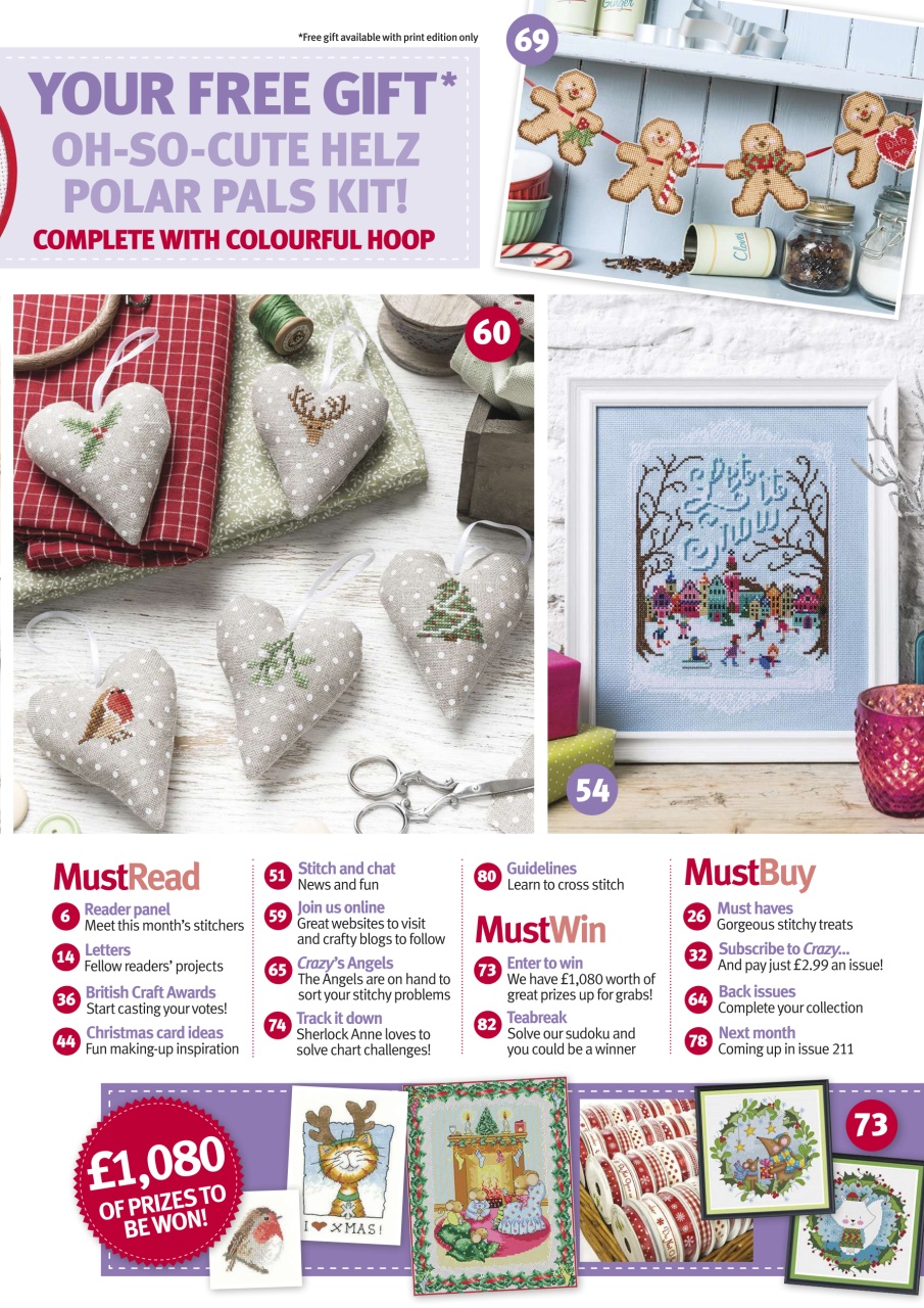 Cross Stitch Crazy Preview Pages