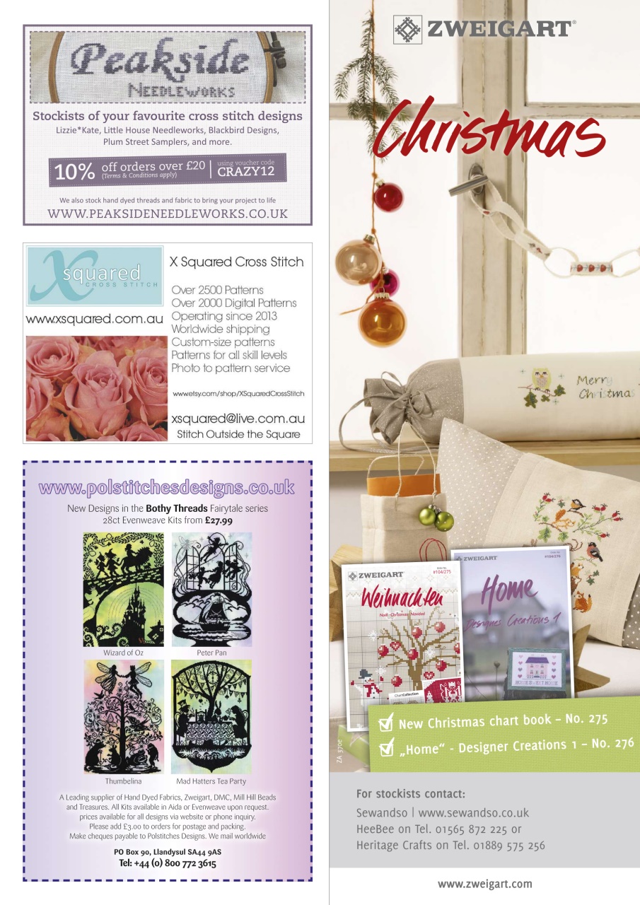 Cross Stitch Crazy Preview Pages
