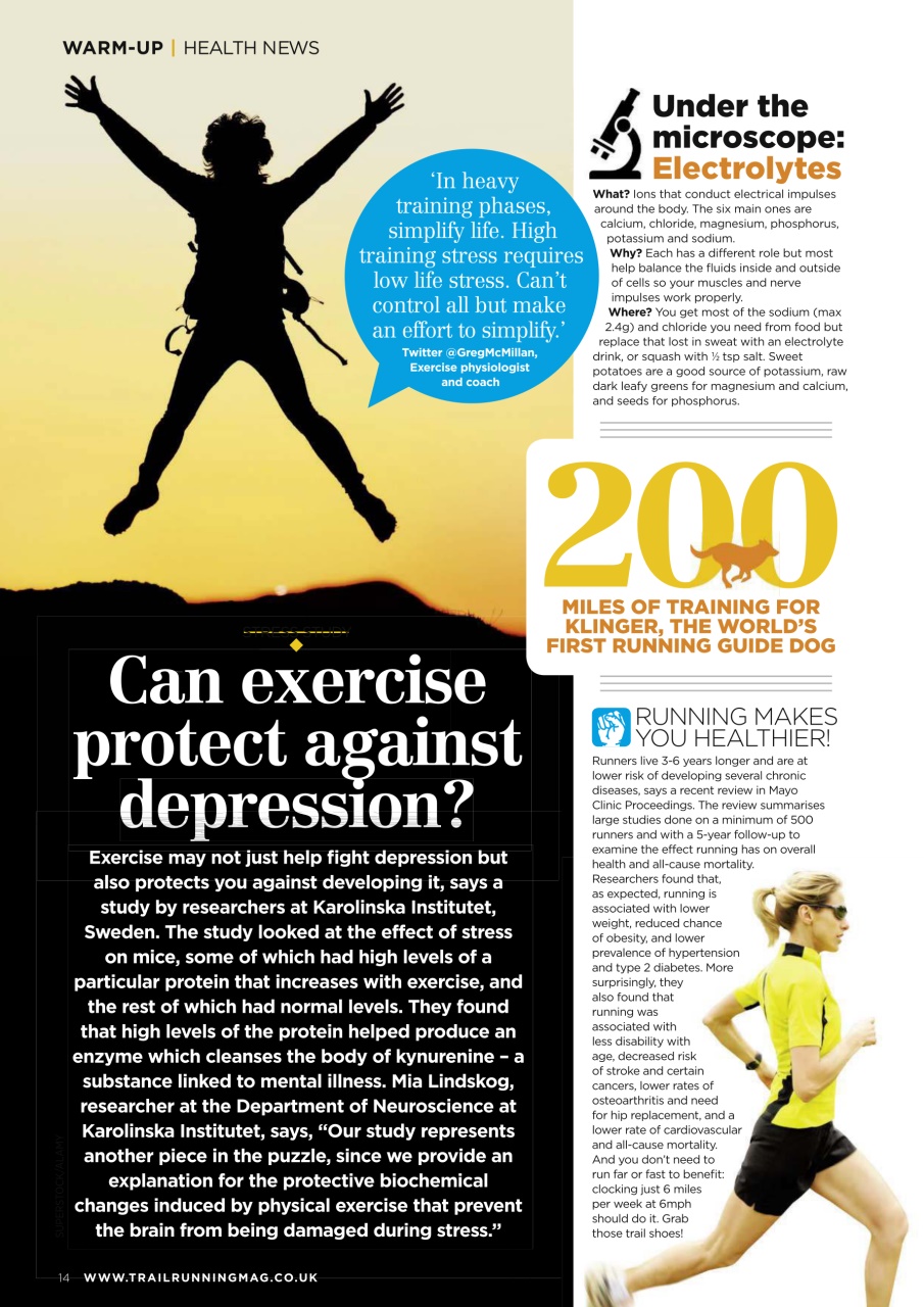 Trail Running Preview Pages