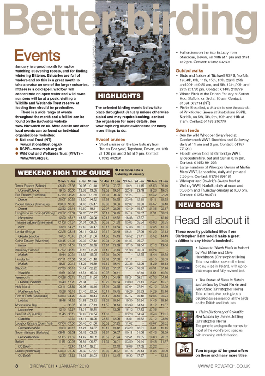 Birdwatch Magazine Preview Pages