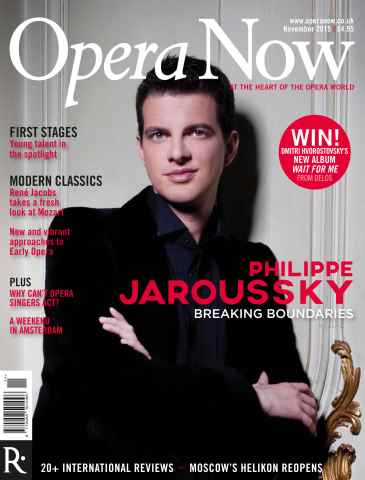 Opera Now issue November 2015