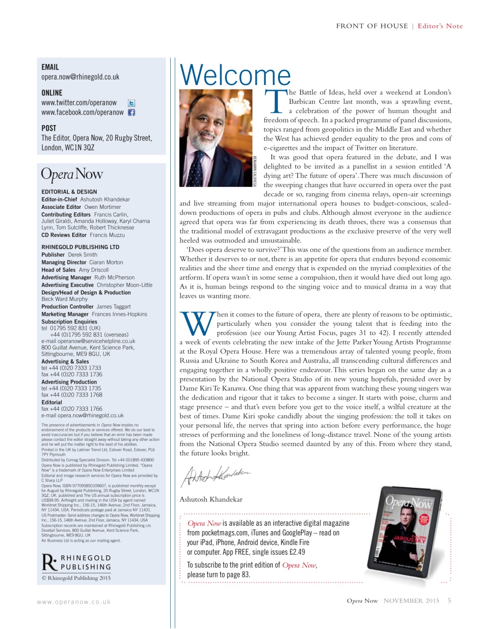 Opera Now Preview Pages