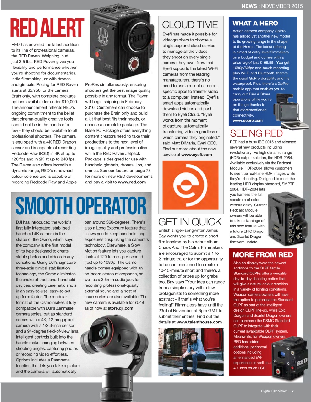 Digital FilmMaker Preview Pages