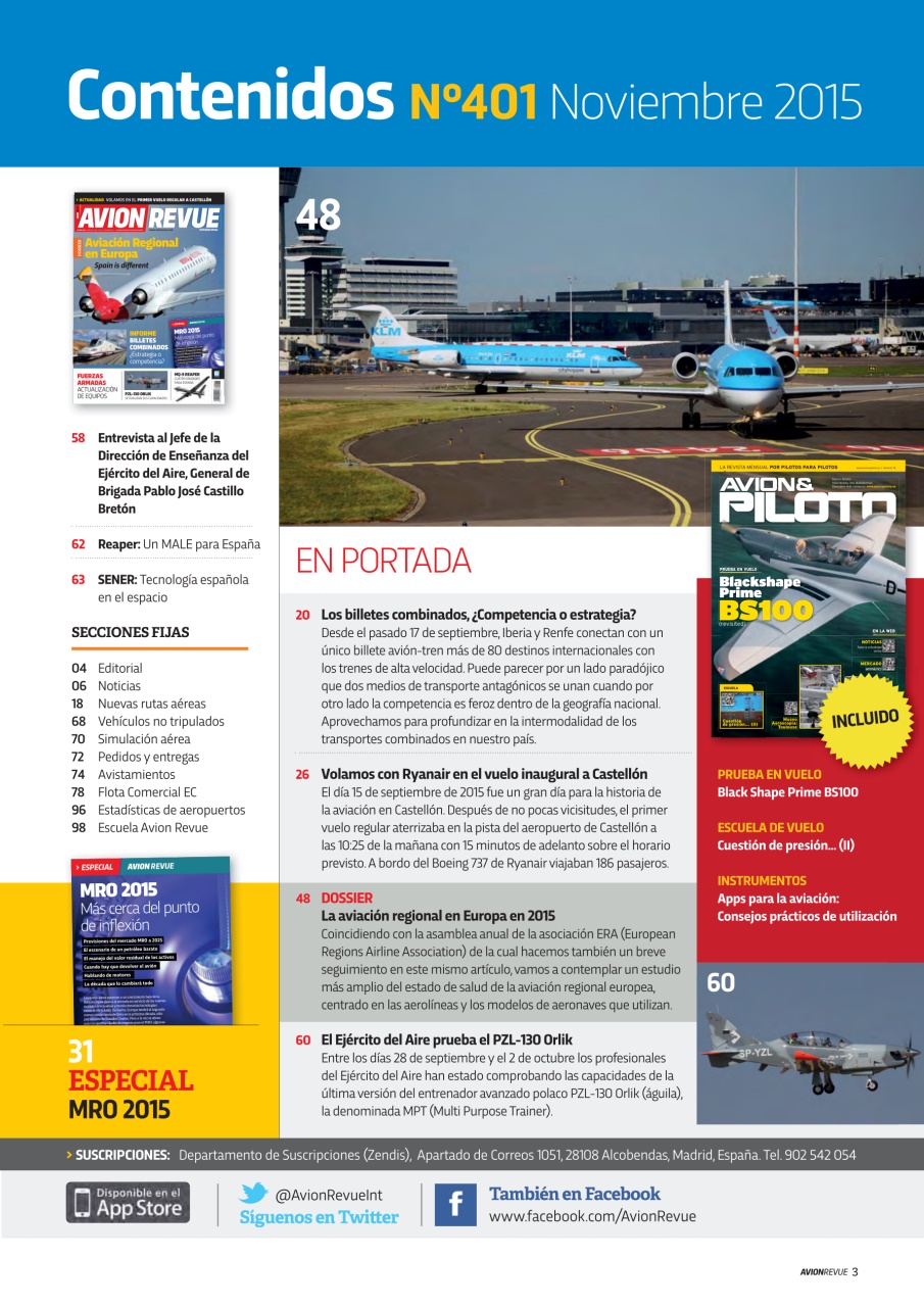 Avion Revue Internacional Preview Pages