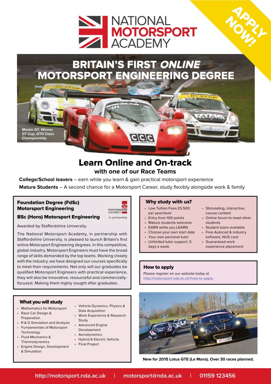 Racecar Engineering Preview Pages