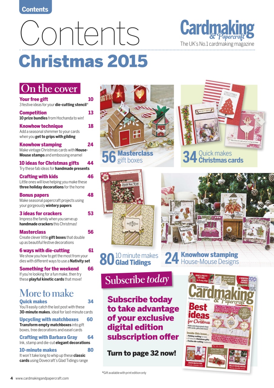 Cardmaking & Papercraft Preview Pages