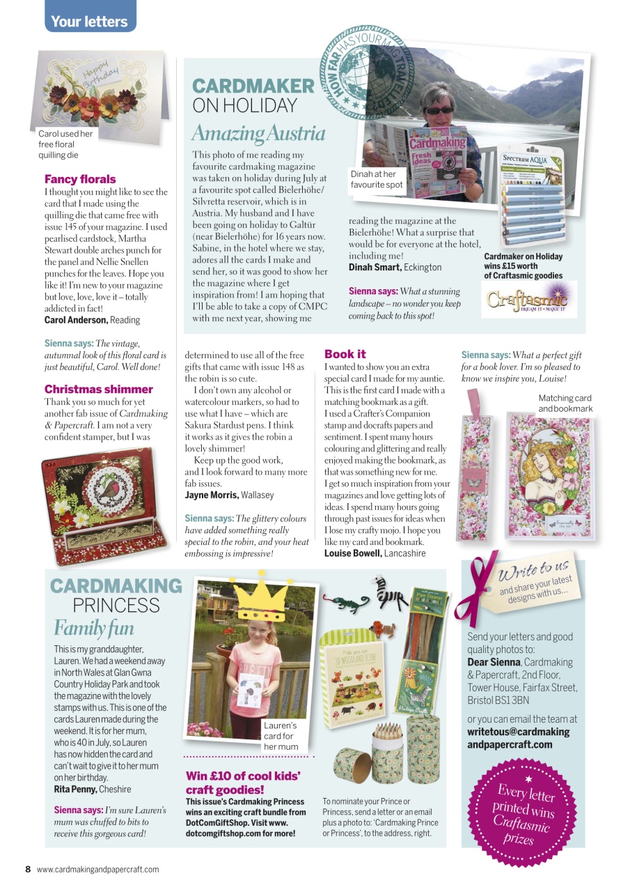 Cardmaking & Papercraft Preview Pages