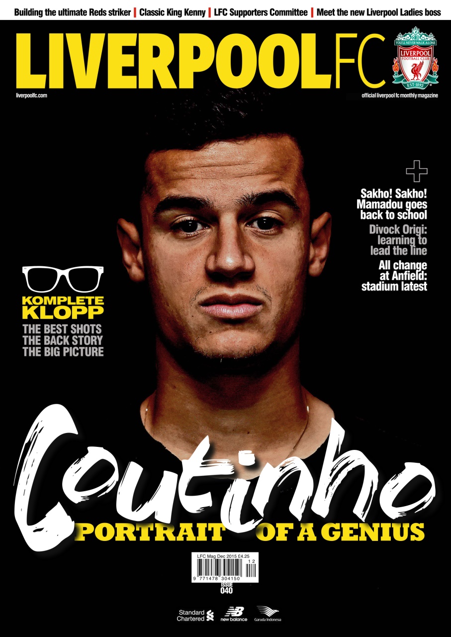 Liverpool FC Magazine Preview Pages