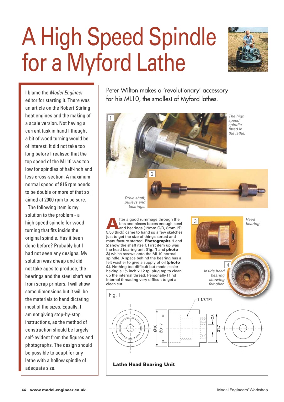 Model Engineer & Workshop Magazine Preview Pages