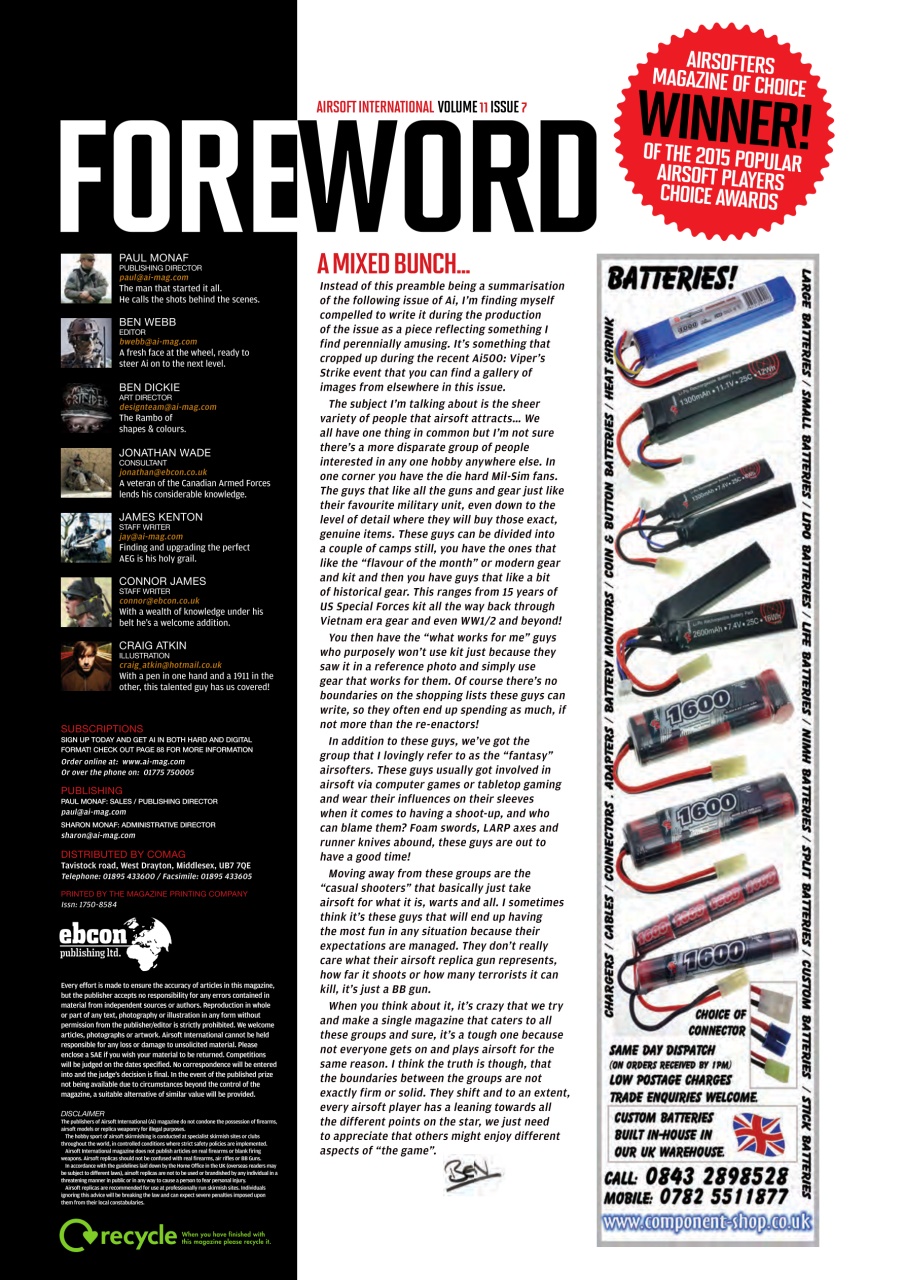 Airsoft International Preview Pages