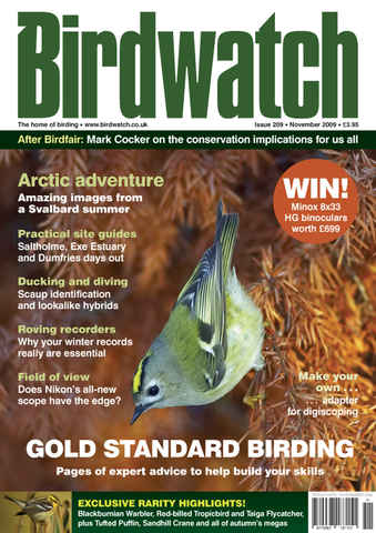 Birdwatch Magazine issue November 2009