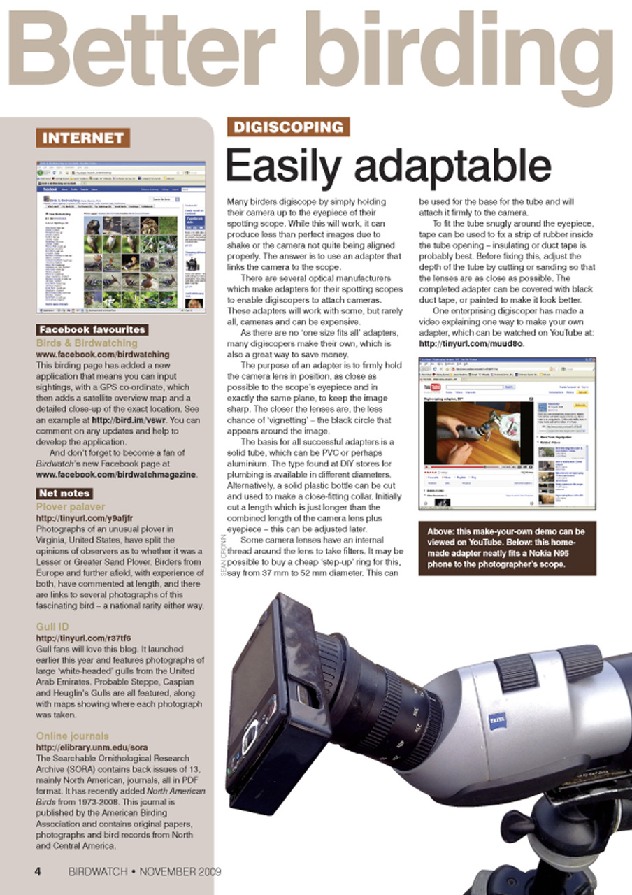 Birdwatch Magazine Preview Pages