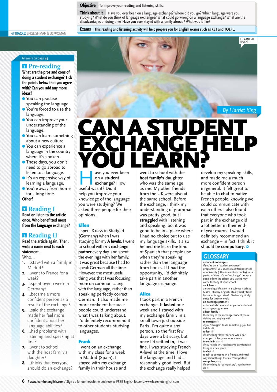 Learn Hot English Preview Pages