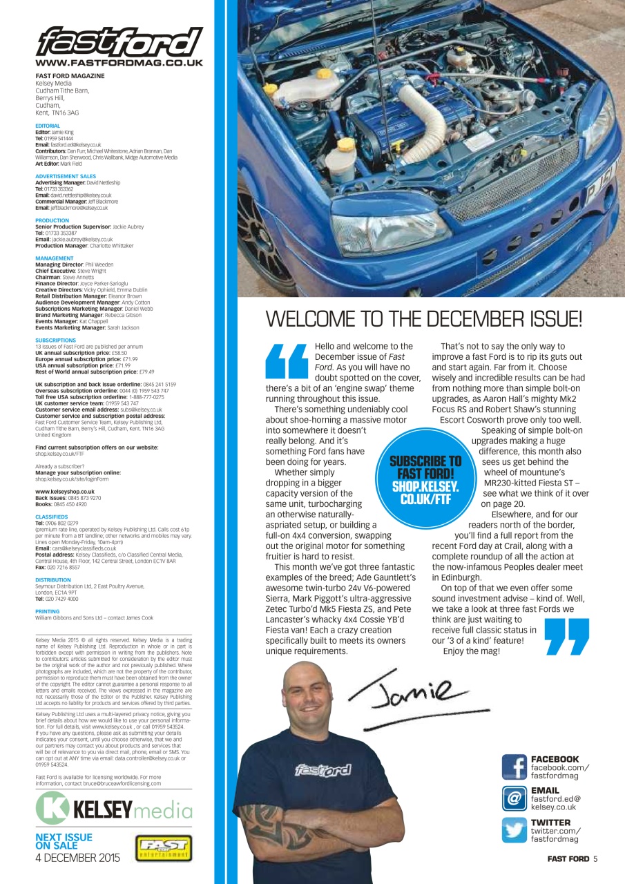 Fast Ford Preview Pages