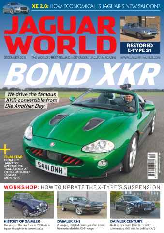 Jaguar World issue No. 165 Bond XKR 