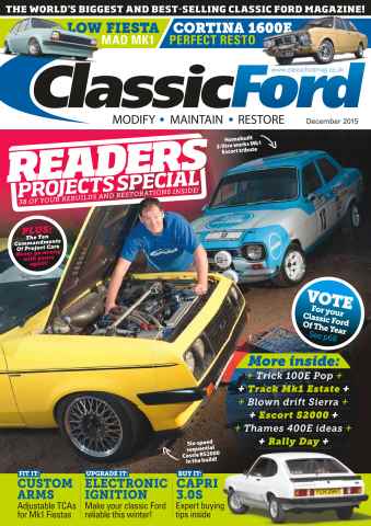 Classic Ford issue No. 232 Readers Projects Special 