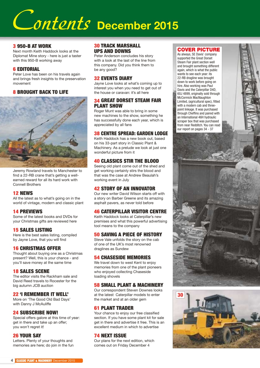 Classic Plant & Machinery Preview Pages