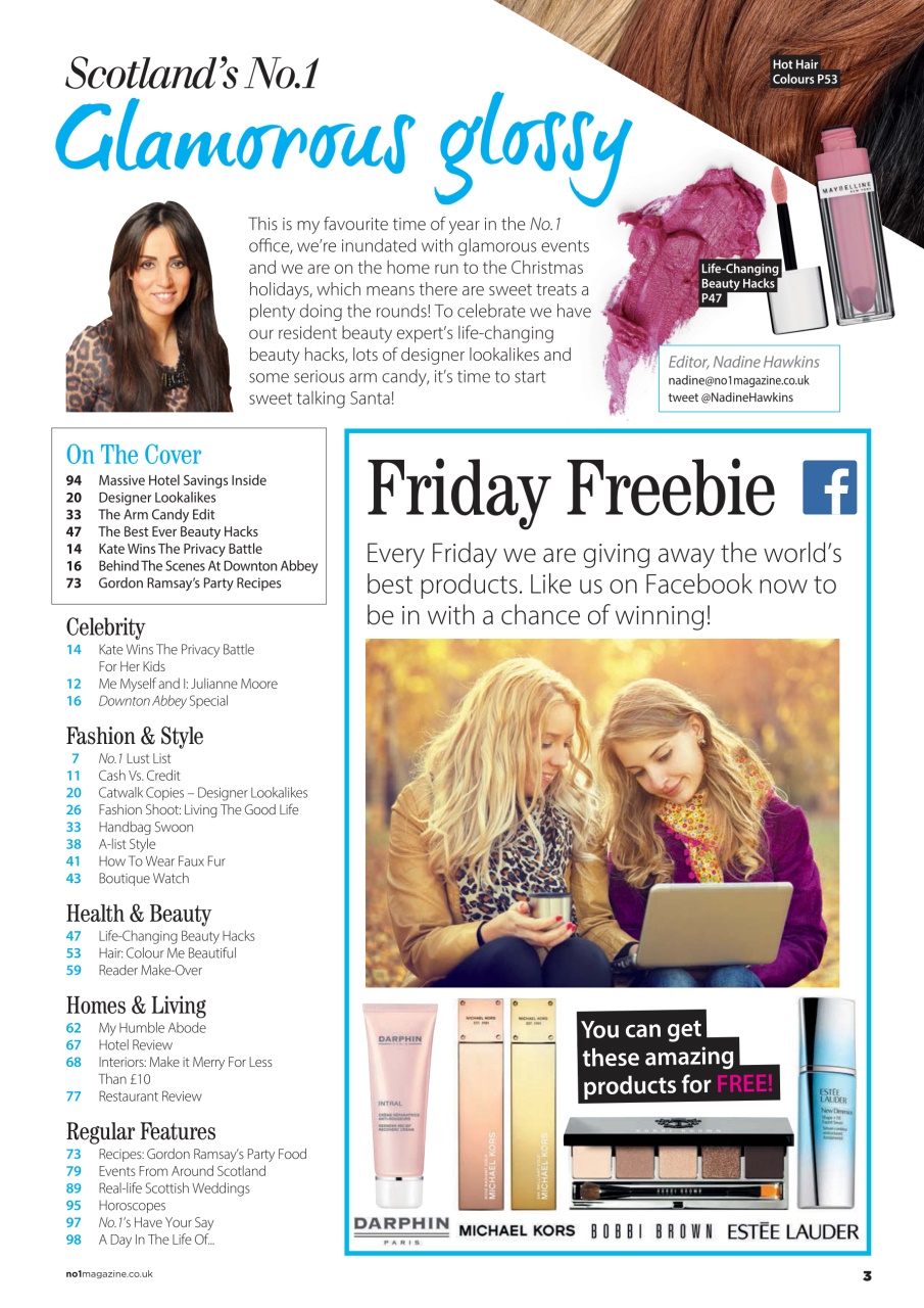 Number 1 Magazine Preview Pages