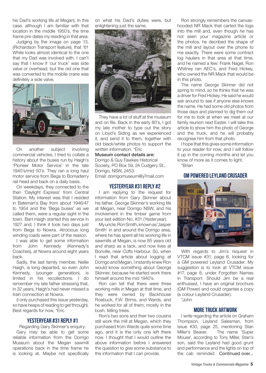 Vintage Trucks & Commercials Preview Pages