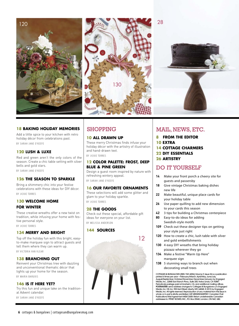 Cottages and Bungalows Preview Pages