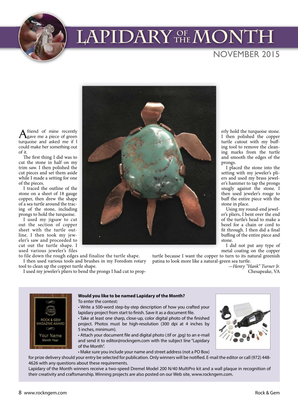 Rock&Gem Magazine Preview Pages