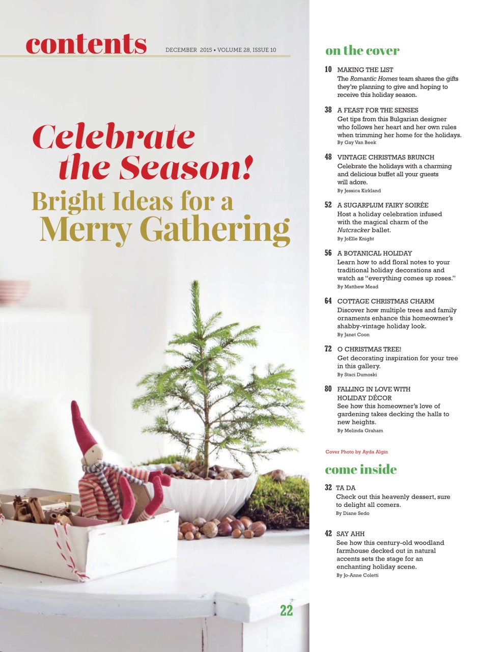 Romantic Homes Preview Pages