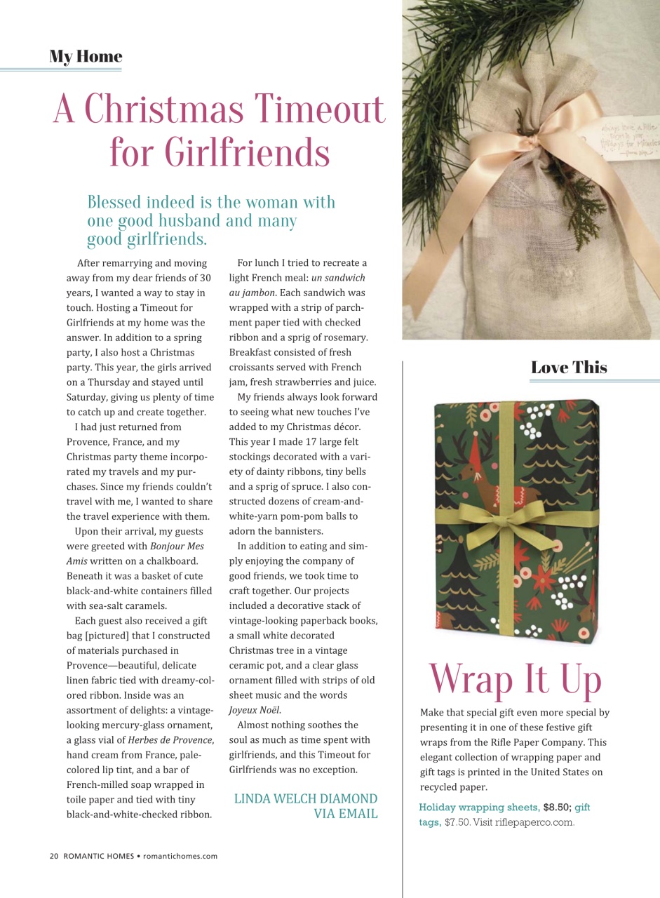 Romantic Homes Preview Pages