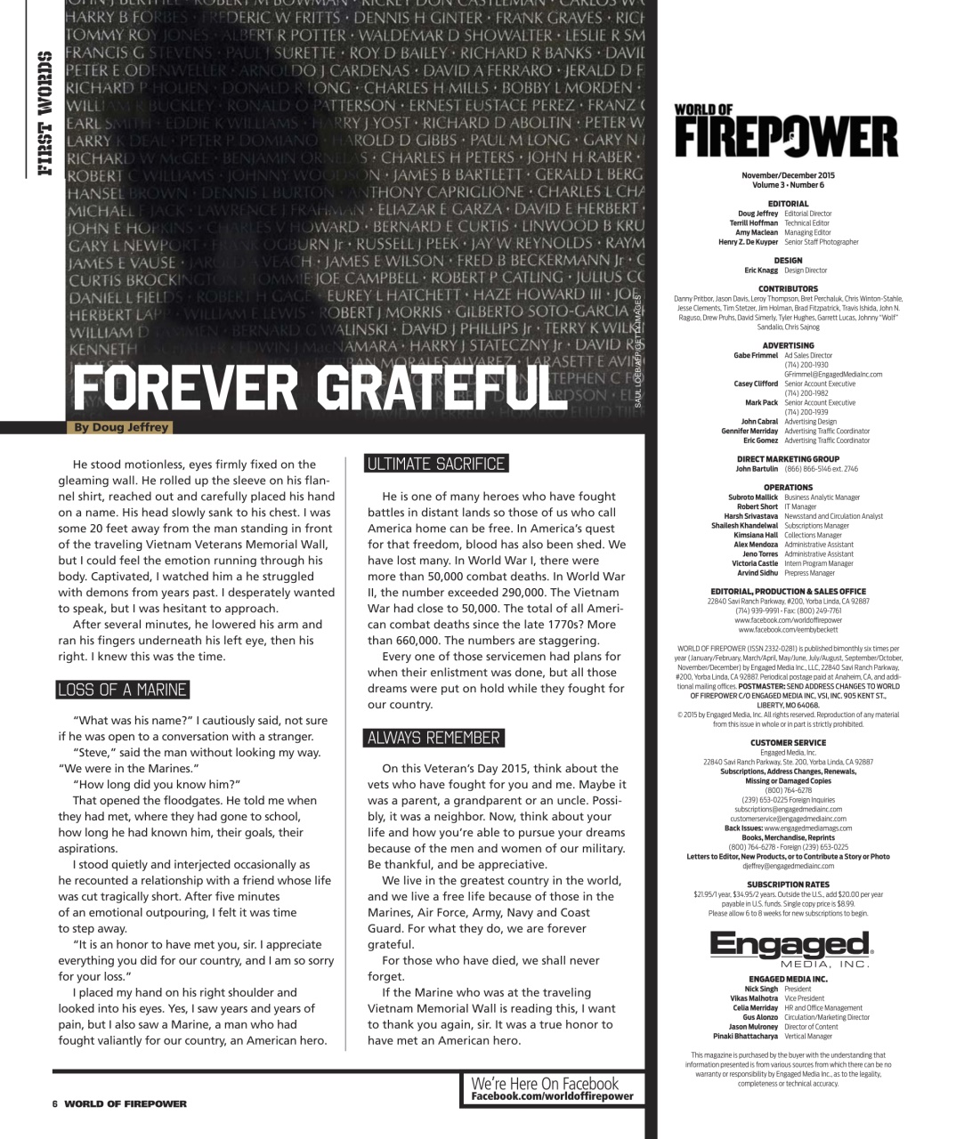 World of Fire Power Preview Pages