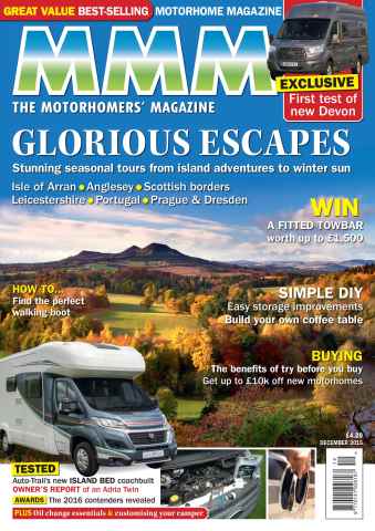 MMM magazine issue Glorious Escapes - December 2015