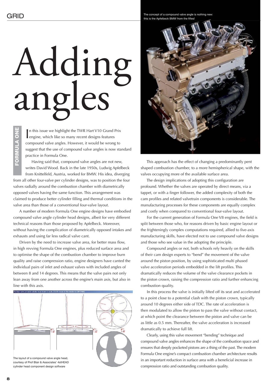 Race Engine Technology Preview Pages