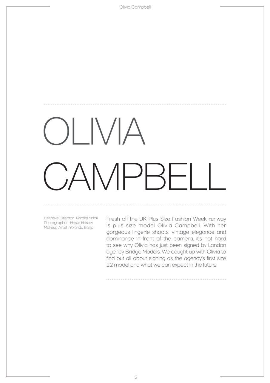 FROW Magazine Preview Pages