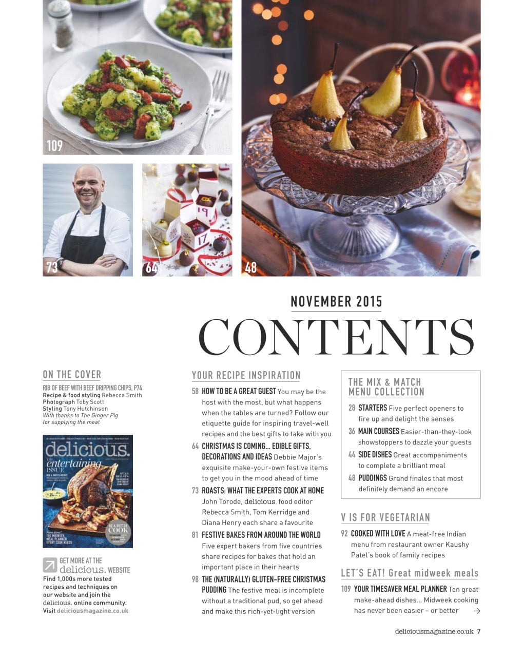 delicious. Magazine Preview Pages