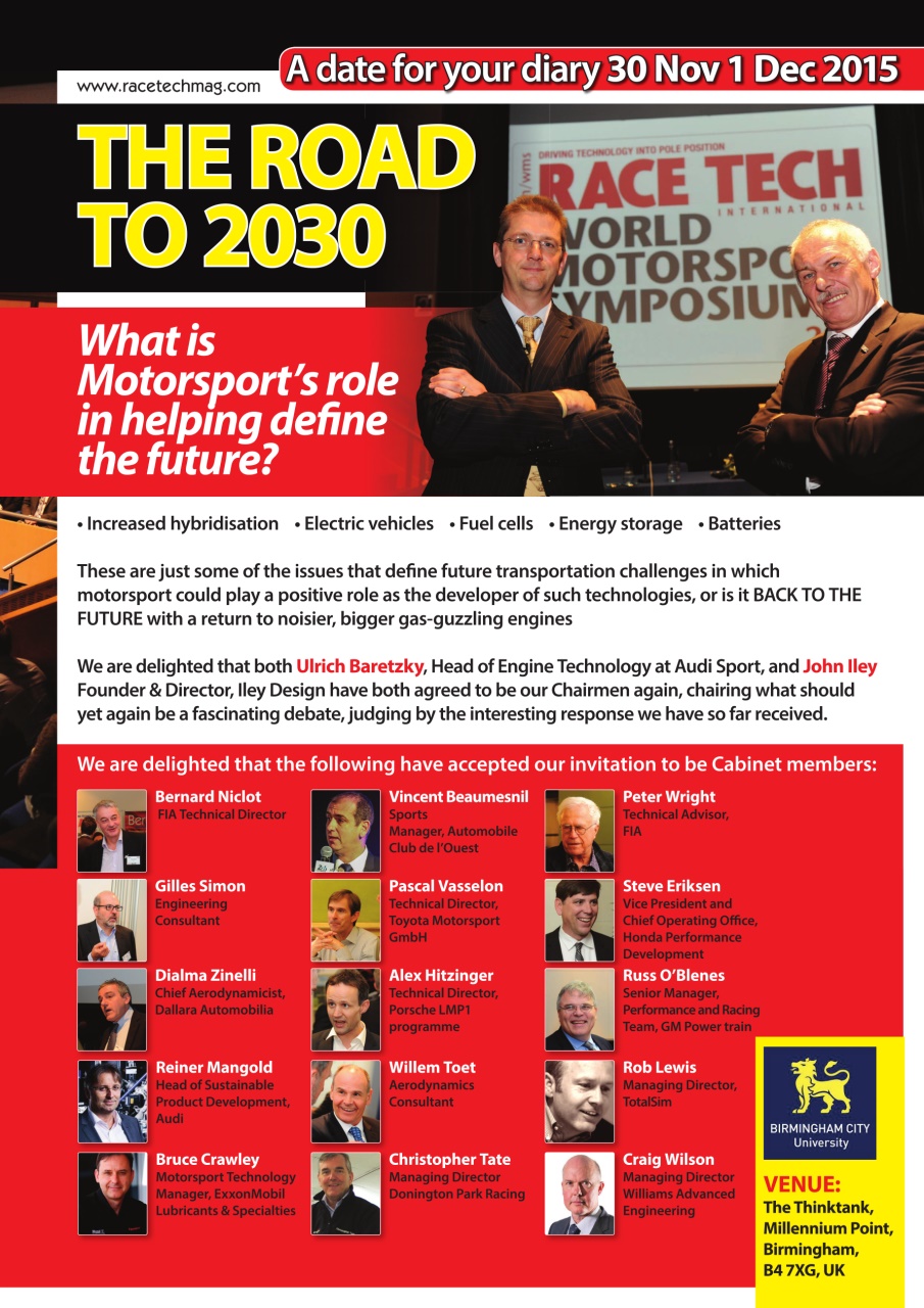 Race Tech Preview Pages