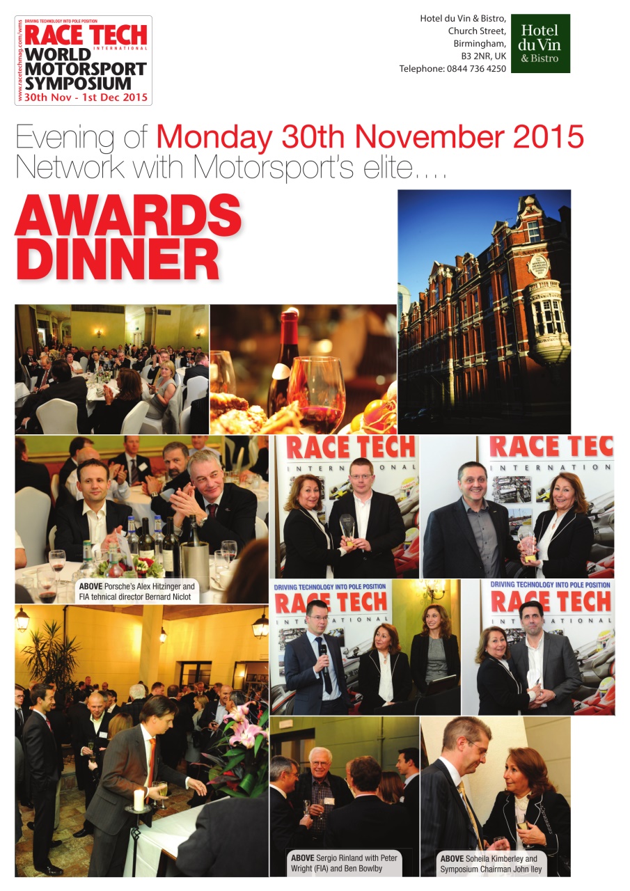 Race Tech Preview Pages