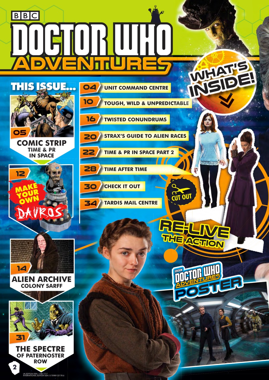 Doctor Who Adventures Magazine Preview Pages