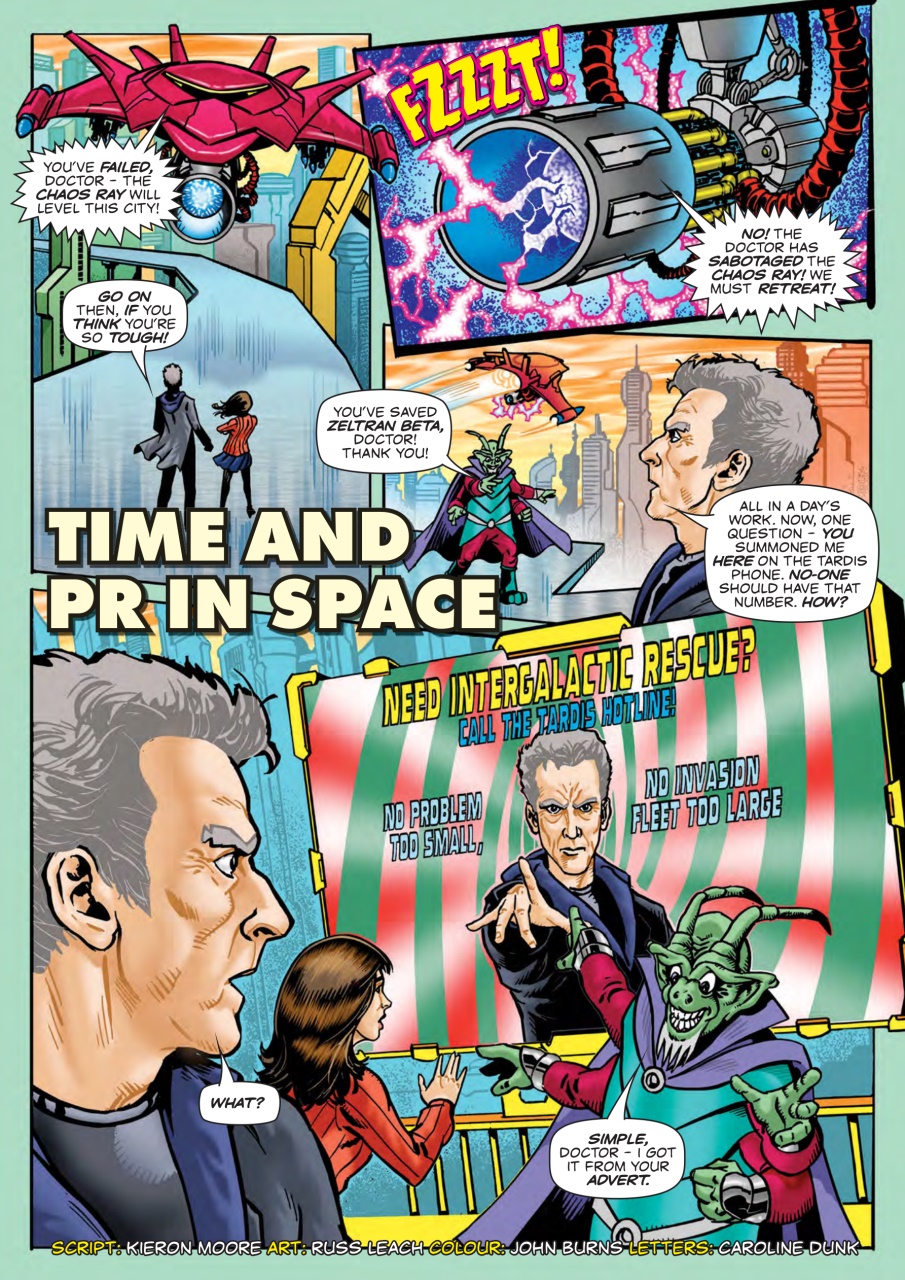 Doctor Who Adventures Magazine Preview Pages