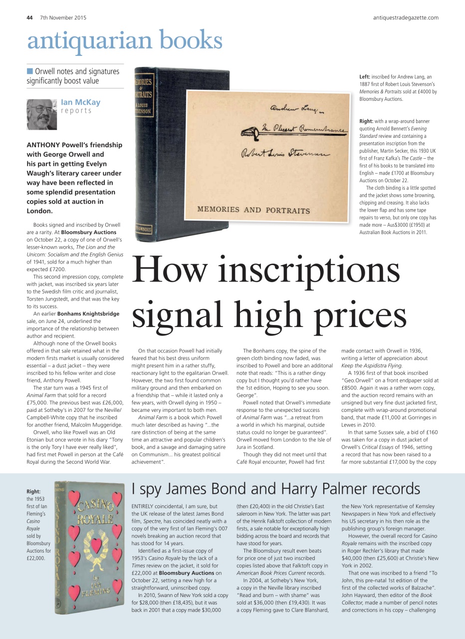 Antiques Trade Gazette Preview Pages