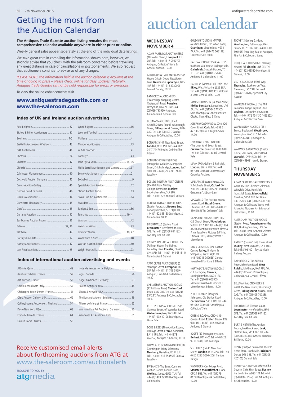 Antiques Trade Gazette Preview Pages