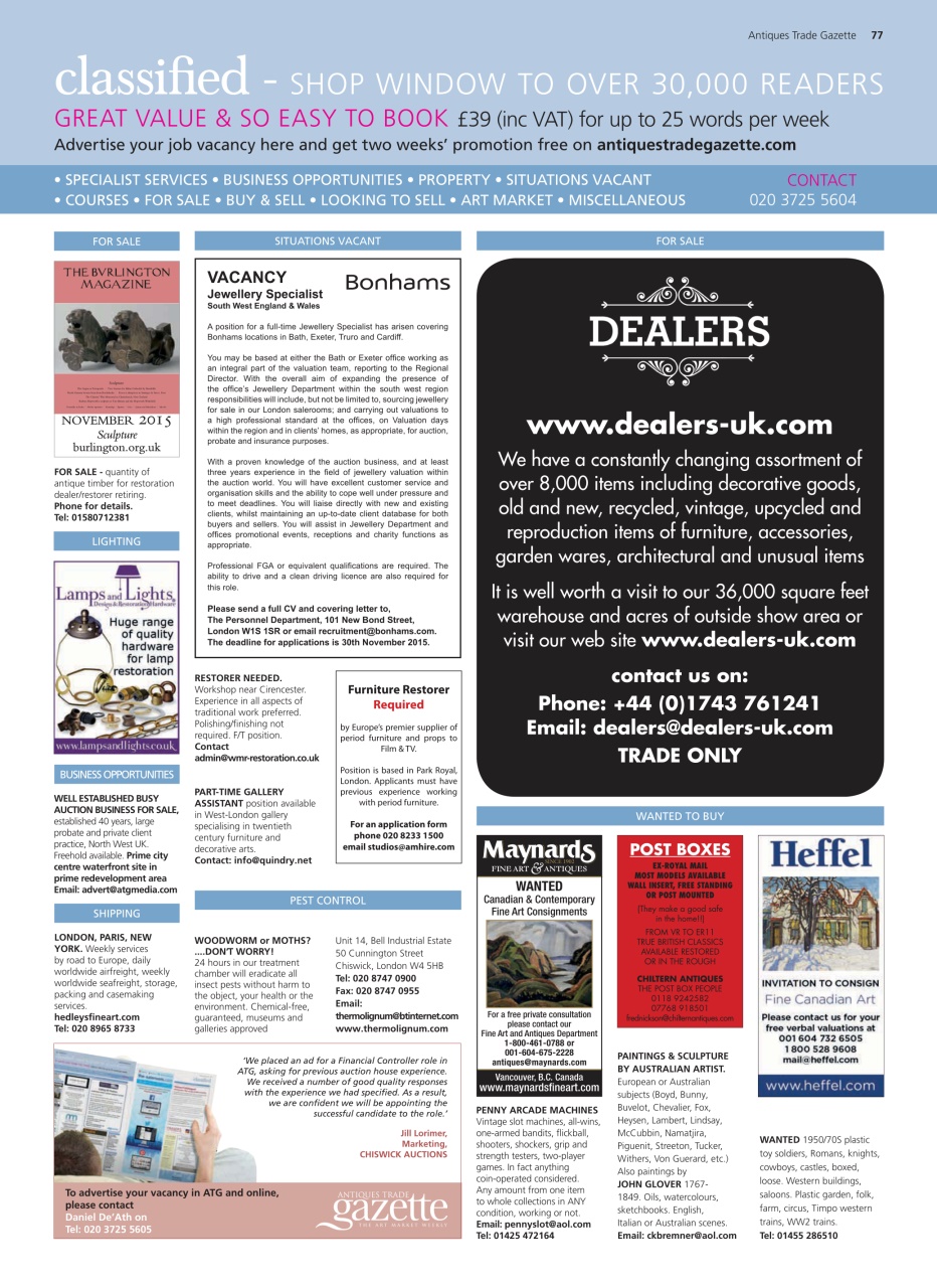 Antiques Trade Gazette Preview Pages