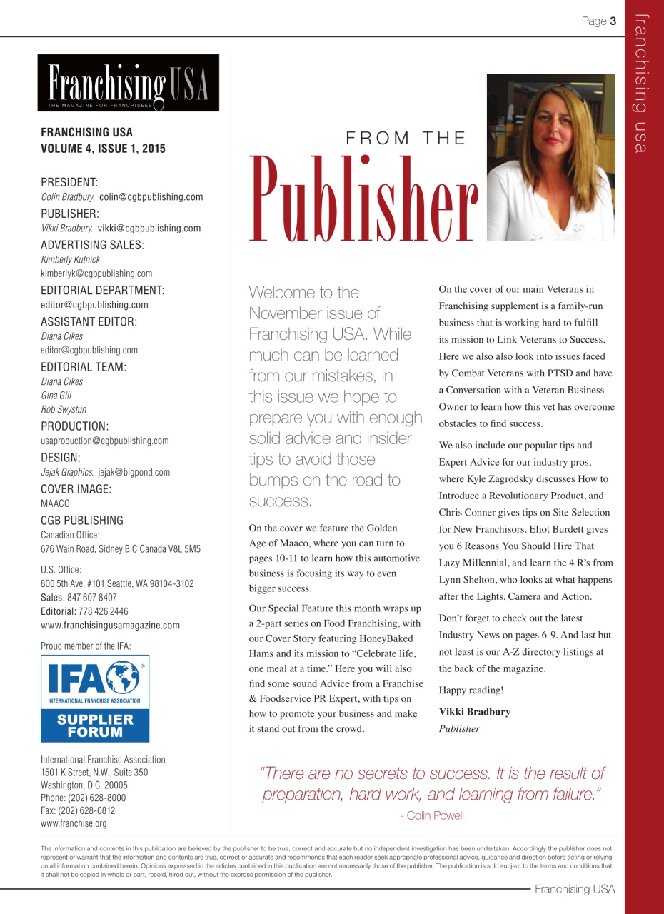 Franchising USA Preview Pages