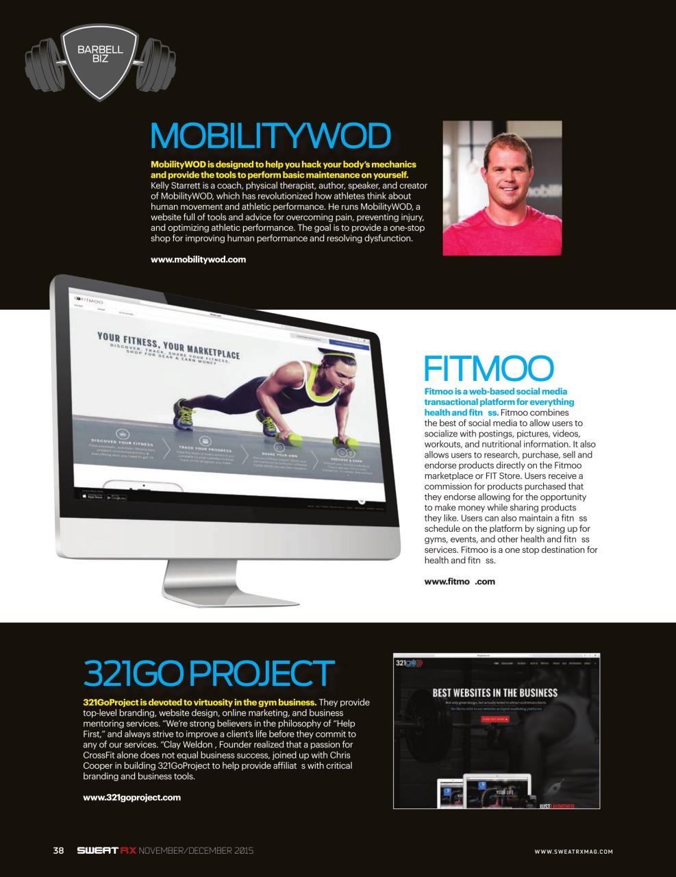 Sweat RX Preview Pages