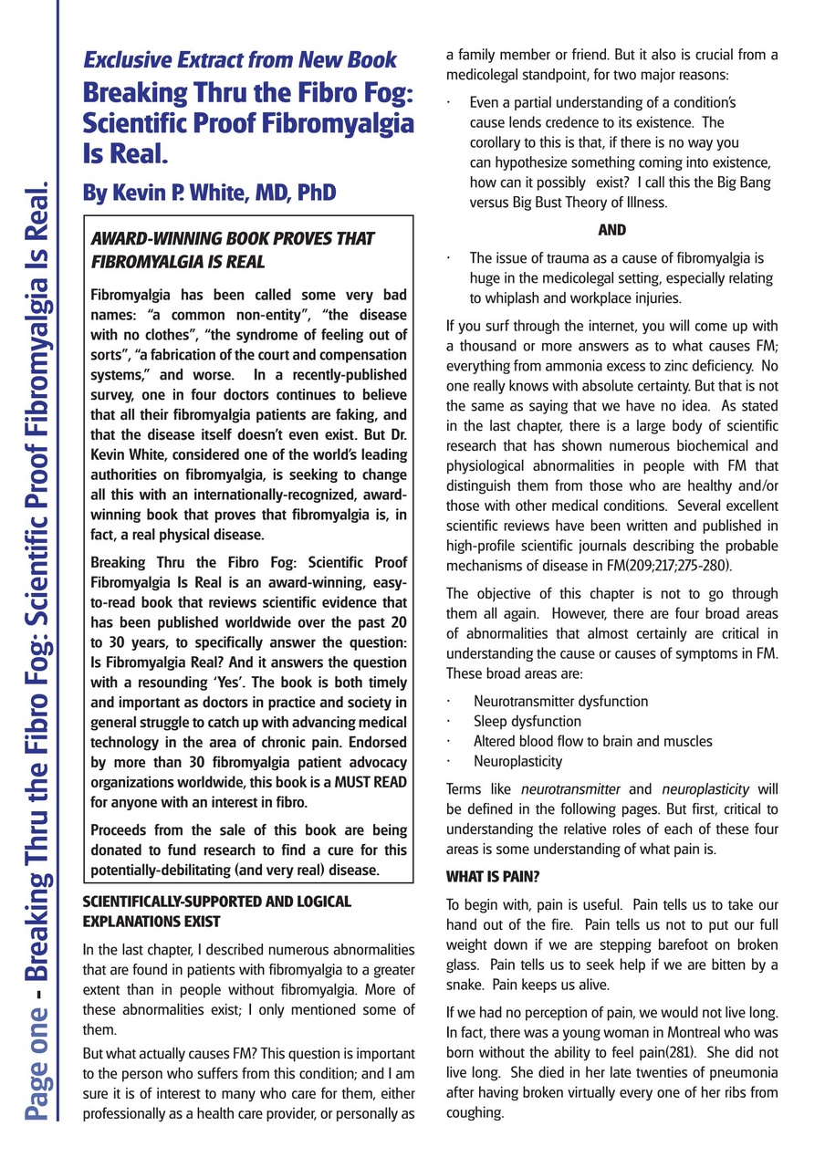 Fibromyalgia Magazine Preview Pages