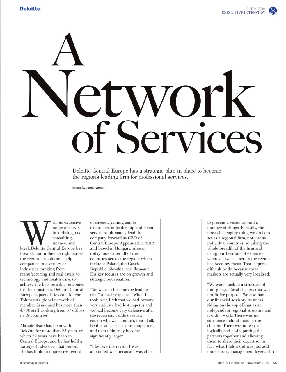 The CEO Magazine EMEA Preview Pages