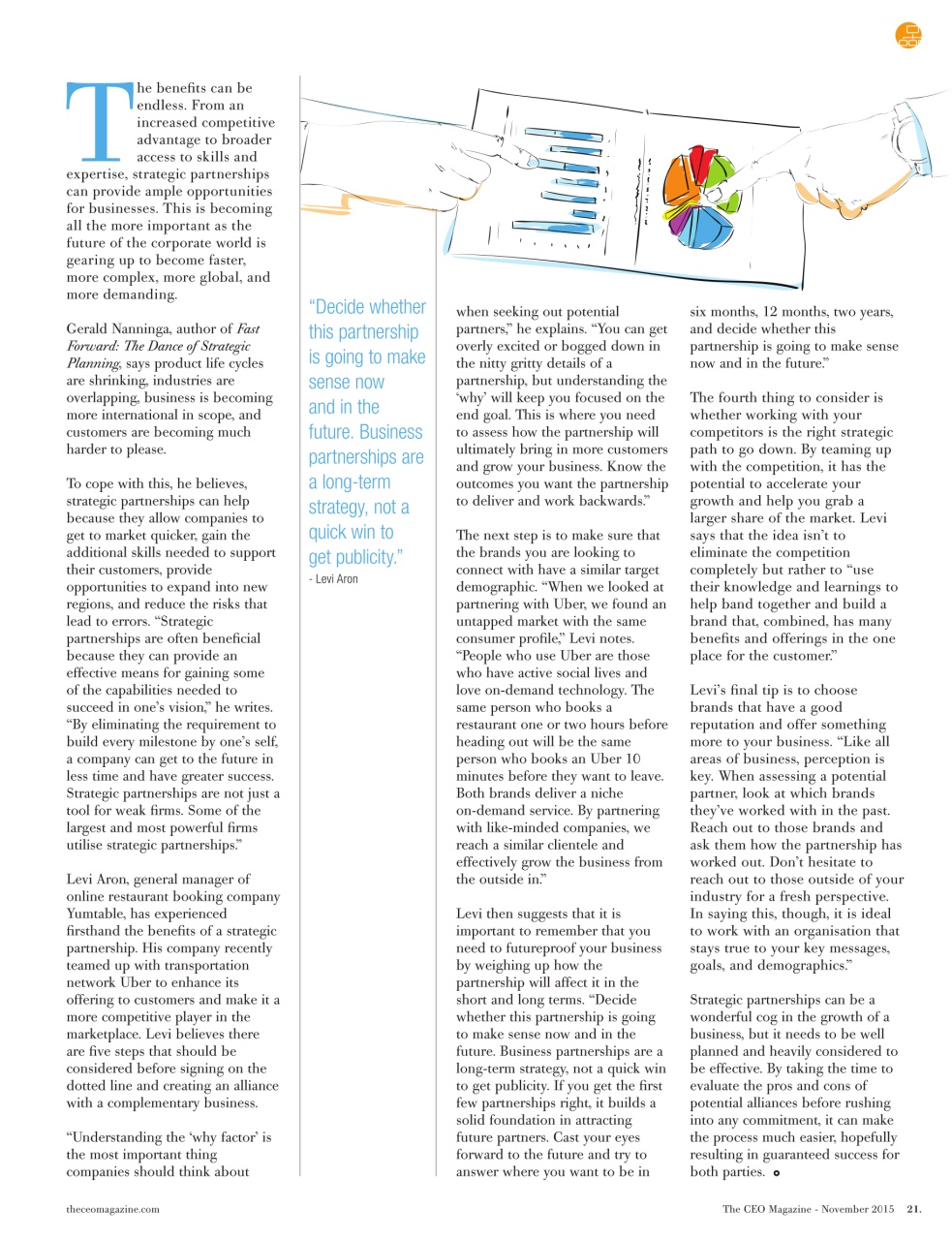 The CEO Magazine EMEA Preview Pages