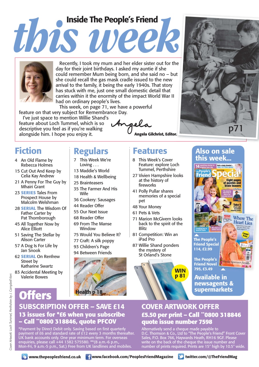 The People’s Friend Preview Pages