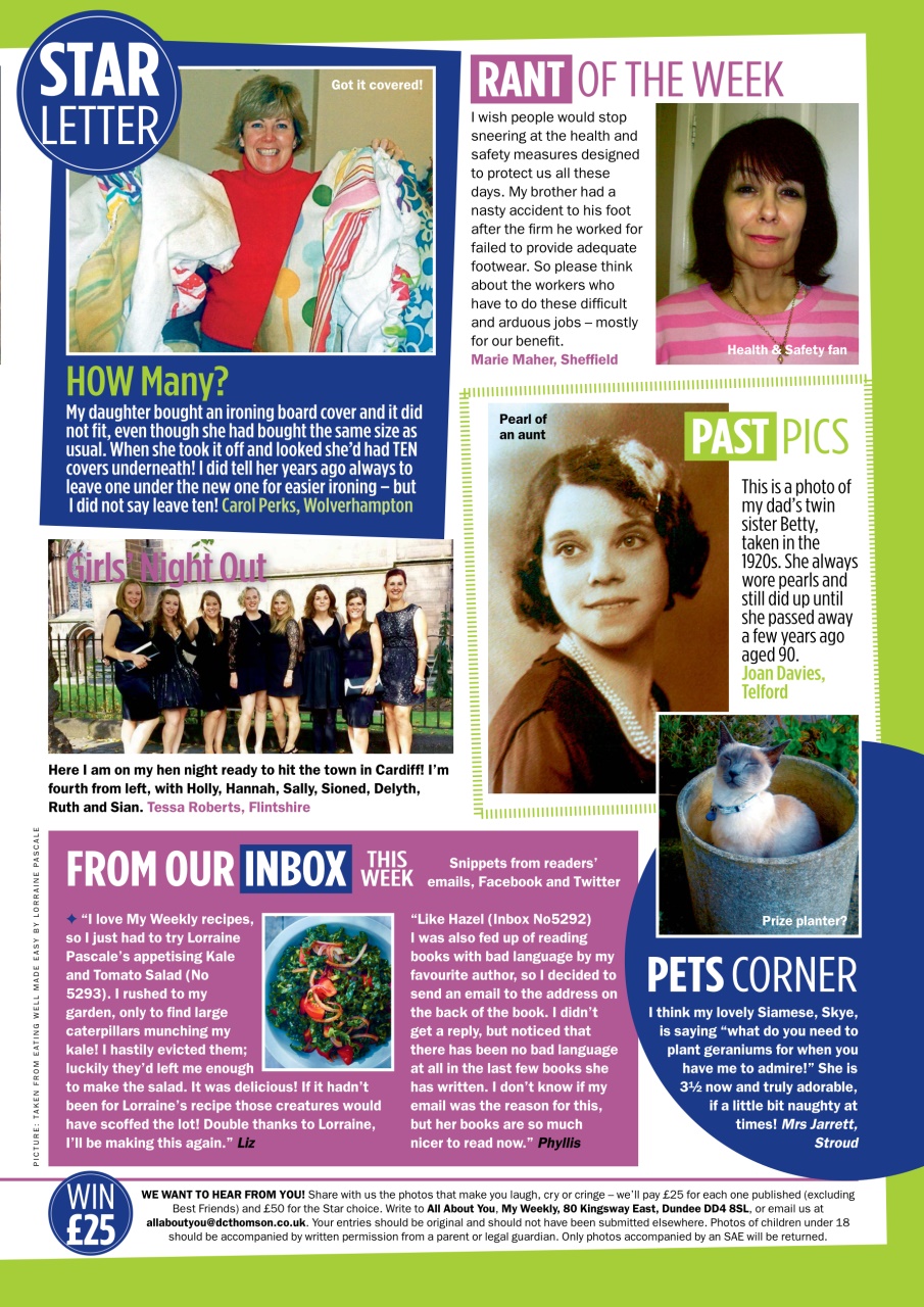 My Weekly Preview Pages