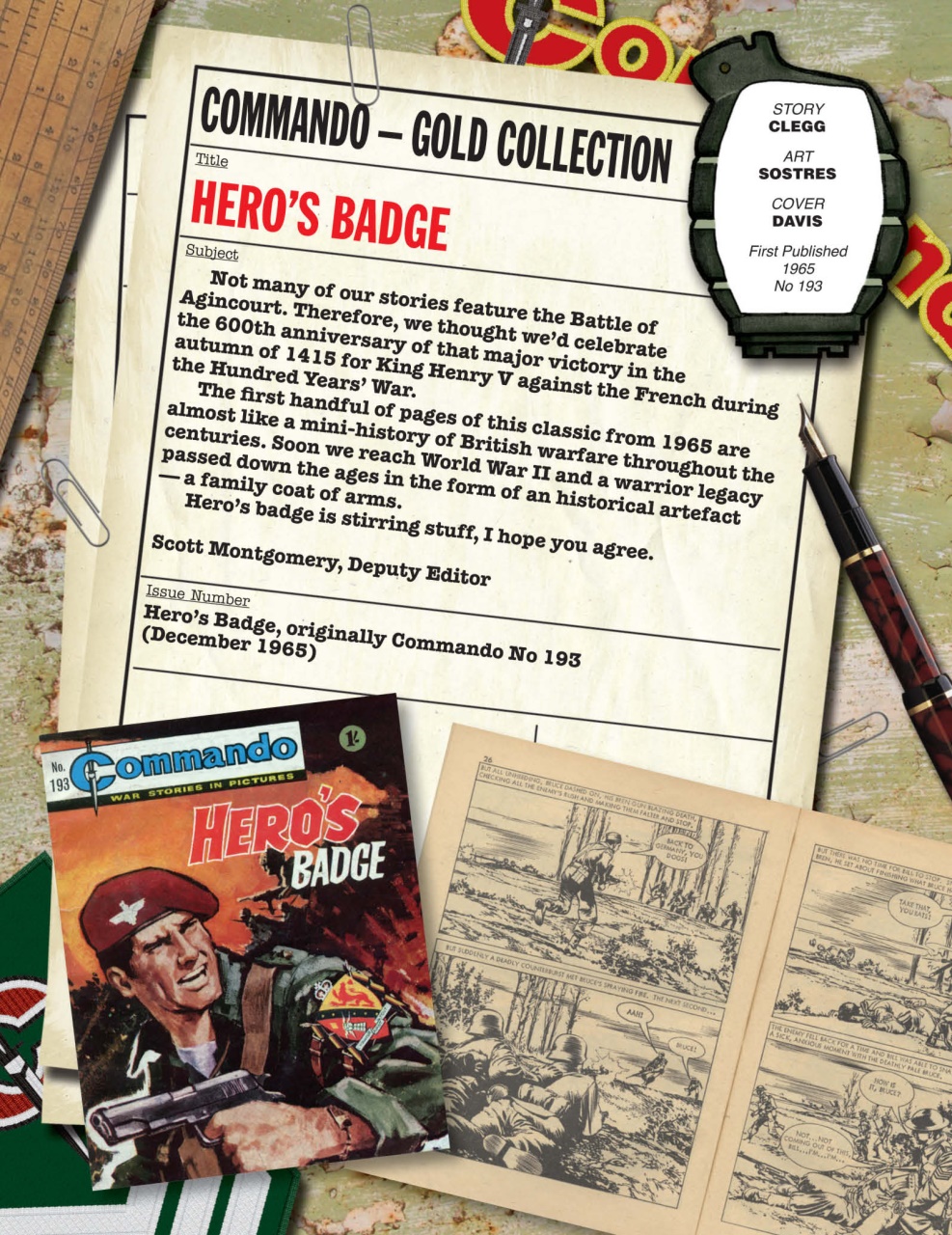 Commando Preview Pages